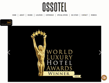 Tablet Screenshot of ossotel.com